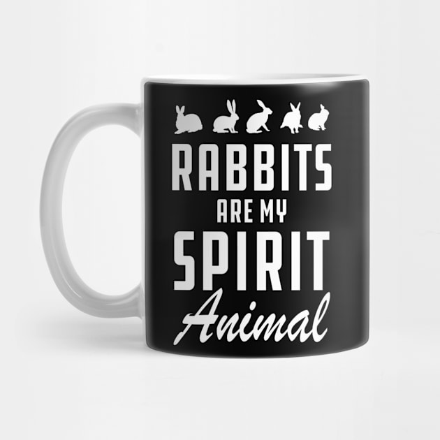 Rabbit - Rabbit are my spirit animal by KC Happy Shop